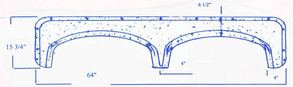 Keystone Cougar Trailer Fender Skirt – Replacement For 2004-2015 Models, White Finish, 69" X 14.5"