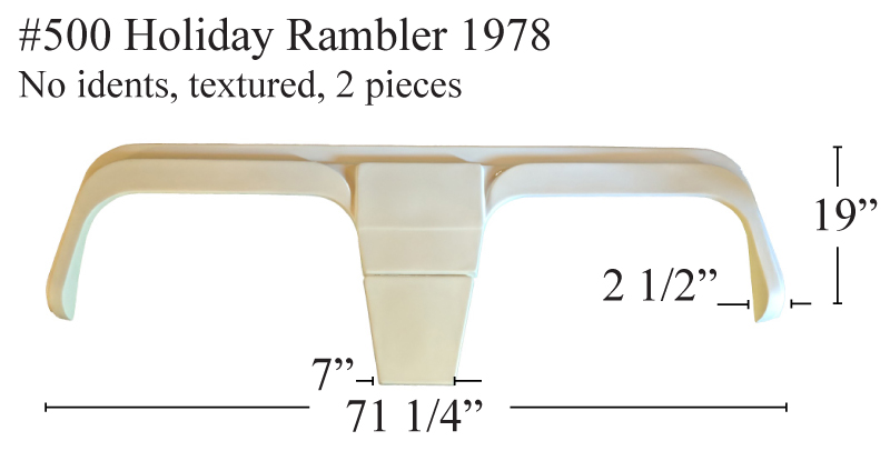 Holiday rambler fender skirts on sale