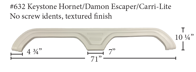 Keystone Raptor Fender Skirt Aluminum Fender Skirt For 2006-2015