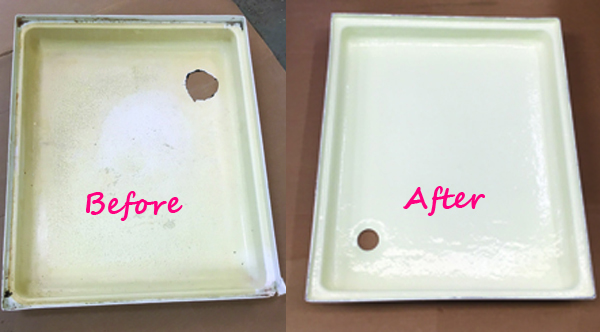 Bathtub & shower pan restoration